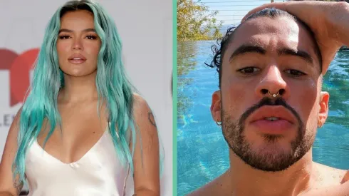 Karol G y Bad Bunny, los grandes ganadores de los Latin American Music Awards 2021.