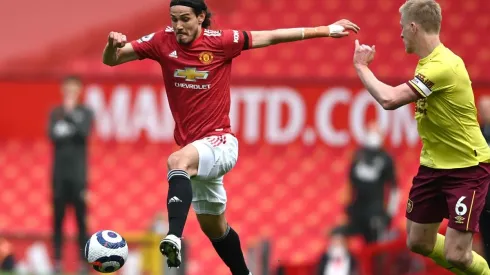 Edinson Cavani selló la gran victoria del Manchester United.