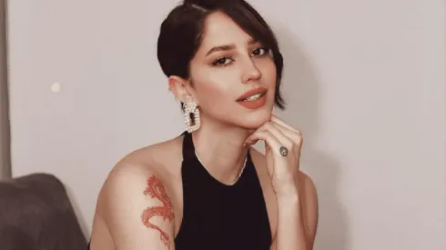 La joven reveló el nombre de su bebé.