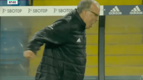 Bielsa gritó con todo el gol ante Liverpool