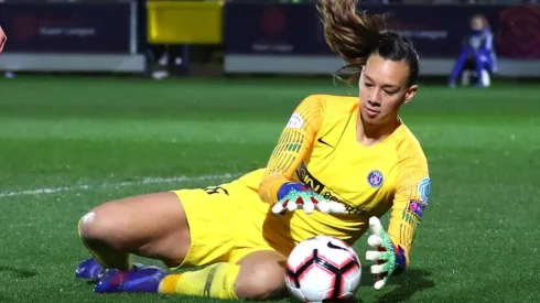 Tiane Endler y el PSG en semifinales de la Champions League Femenina.