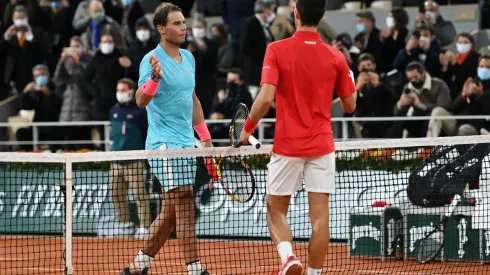 Rafa Nadal y Novak Djokovic en Roland Garros 2020