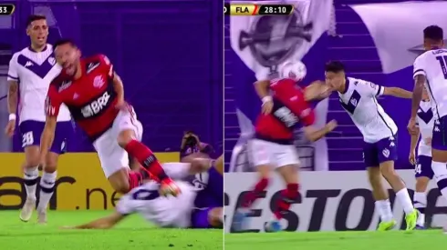 Cariñitos a Isla y Galdames en el Vélez-Flamengo por Copa Libertadores.