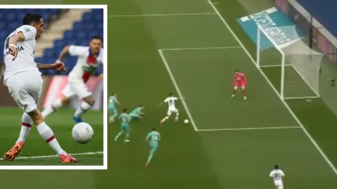 Di María hizo un jugadón en la victoria del PSG en la Copa de Francia