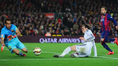 Claudio Bravo se lució con grandes atajadas ante Real Madrid.