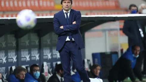 Antonio Conte espera con prudencia el final de la Serie A.
