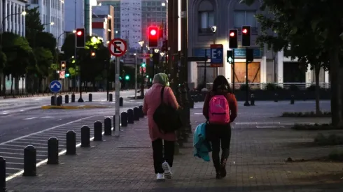 CONCEPCION: Fiscalización toque de queda en centro de la ciudad