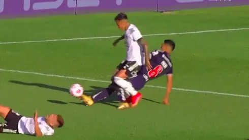 Rodríguez recibió una fuerte entrada de Andía