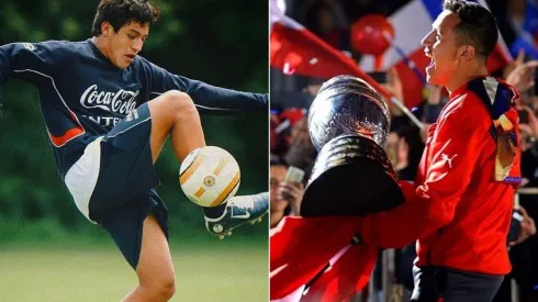 Algunas de las imágenes que compartió Alexis para celebrar sus 15 años en la Roja.