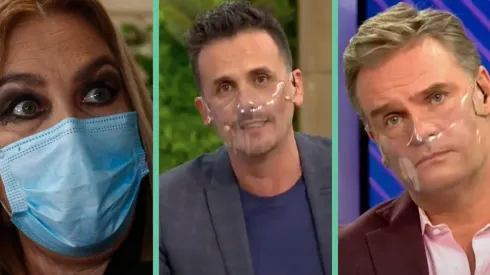 Pamela Jiles, Sergio Lagos y Amaro Gómez-Pablos, tuvieron un duro round.