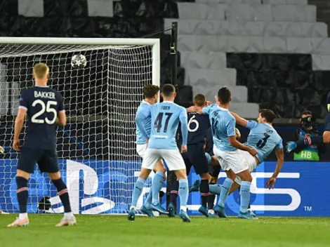 Gol del PSG: furioso cabezazo de Marquinhos al City