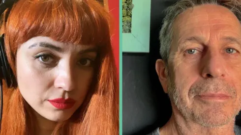 Mon Laferte y Alfredo Castro.