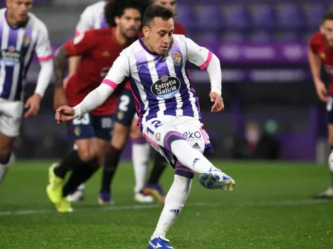 Video: el gol de Orellana que le da vida al Valladolid