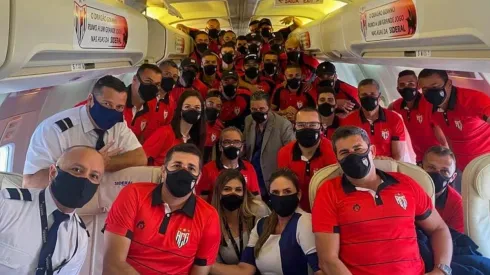 Atlético Goianiense arribó a Chile con la confianza de lograr los tres puntos ante Palestino en Copa Sudamericana.