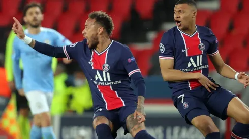 Neymar y Mbappé se fueron frustrados tras la derrota en París