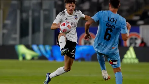 Luciano Arriagada sumó minutos en este campeonato cuando entró ante O'Higgins en el Monumental.