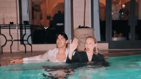 La pareja se casó en Las Vegas y en Francia.