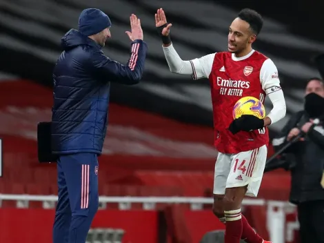Aubameyang regresa tras sufrir malaria y marca un golazo