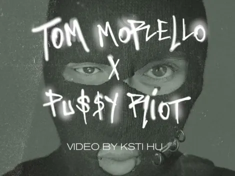 Tom Morello estrena colaboración con Pussy Riot