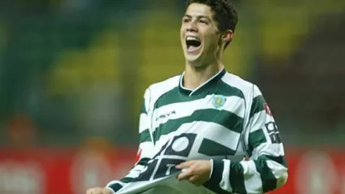 Cristiano Ronaldo jugó la temporada 2002-2003 en el Sporting CP