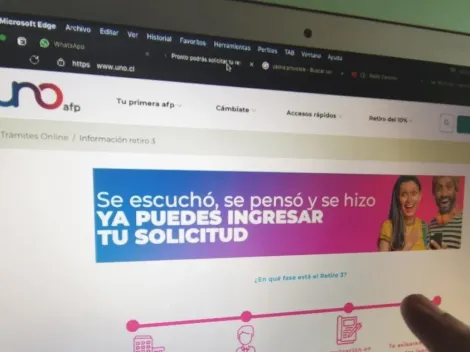 Revisa cuándo pagan el Tercer Retiro del 10% de la AFP Uno
