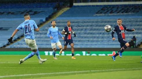 Manchester City y Mahrez 2-0 contra Paris Saint-Germain por la semifinal de Champions League.