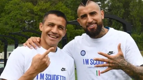 Alexis Sánchez y Arturo Vidal ganan su quinto título juntos