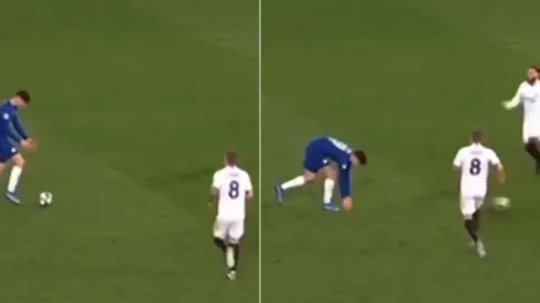 Kai Havertz y su técnica infalible para perder tiempo