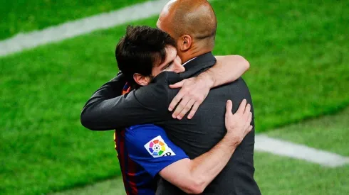 Lionel Messi y Pep Guardiola tiene una relación fantástica hace muchos años