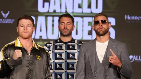 Canelo Álvarez pondrá en juego su título Supermediano frente al británico Saunders.