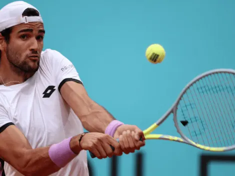 Matteo Berrettini enciende el cruce con Cristian Garin en Madrid