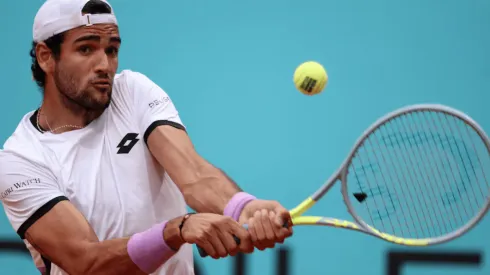 Matteo Berrettini espera a Garin