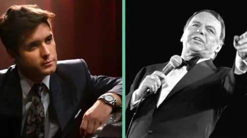 El Luis Miguel de Diego Boneta junto a Frank Sinatra.