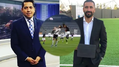 Rodrigo Herrera y Cristián Basaure no dudan: fue penal no cobrado para Colo Colo.