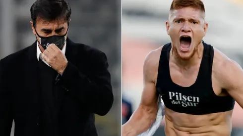 Gustavo Quinteros fue expulsado por "revisar una tablet para reclamar" y el árbitro consignó "descontrol" de Leo Gil en camarines.