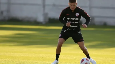 Leo Gil entrenó por primera vez con la selección chilena