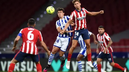 Atlético de Madrid sufrió en los últimos minutos pero se llevó los tres puntos.