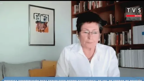 Alejandra Cox fue criticada desde La Moneda.