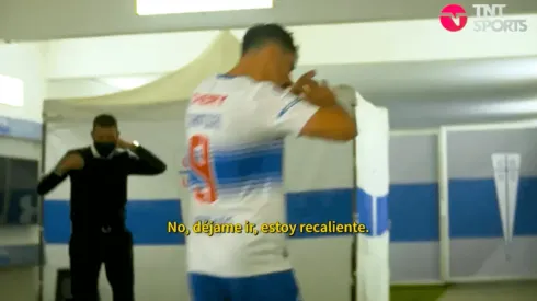 Fernando Zampedri tuvo un encuentro caliente con Gustavo Poyet después del triunfo sobre Unión La Calera