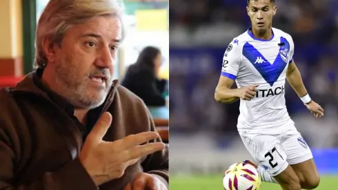 Pablo Galdames hace campaña en Vélez Sarsfield, uno de los candidatos al título de la Copa de la Liga Profesional argentina y la Copa Libertadores
