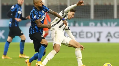 Arturo Vidal puede regresar a la acción con Inter ante Juventus.