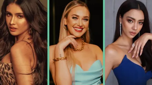 Miss Filipinas, Rabiya Mateo; Miss Chile, Daniela Nicolás; y Miss Tailandia, Amanda Obdam. Algunas de las favoritas para Miss Universo 2021.
