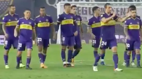 Los jugadores de Boca Juniors no sabían que habían ganado