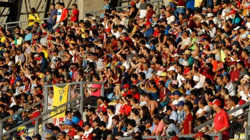 Hinchas chilenos antes de coronavirus