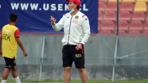 César Bravo tuvo un brillante debut con Unión Española en el Campeonato Nacional 2021, con victoria sobre O'Higgins