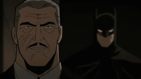 Carmine Falcone conversando con Batman en Batman: The Long Halloween, Part 2.