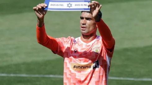 David Escalante le entregó un controvertido gesto de apoyo a Israel tras anotar su último gol en Primera B
