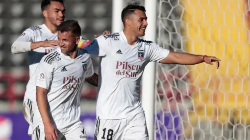 Morales abrió la cuenta para Colo Colo