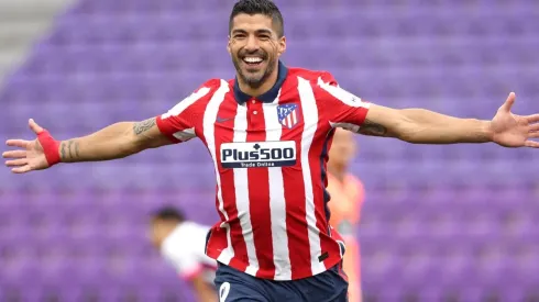 Luisito celebrando su gol