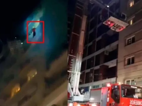 Ex jugador de Colo Colo vive drama tras incendio en un hotel